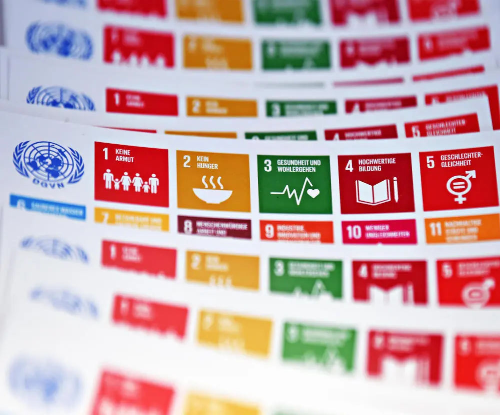 17 Ziele für nachhaltige Entwicklung Ziele für nachhaltige Entwicklung durch die Vereinten Nationen in der Agenda 2030