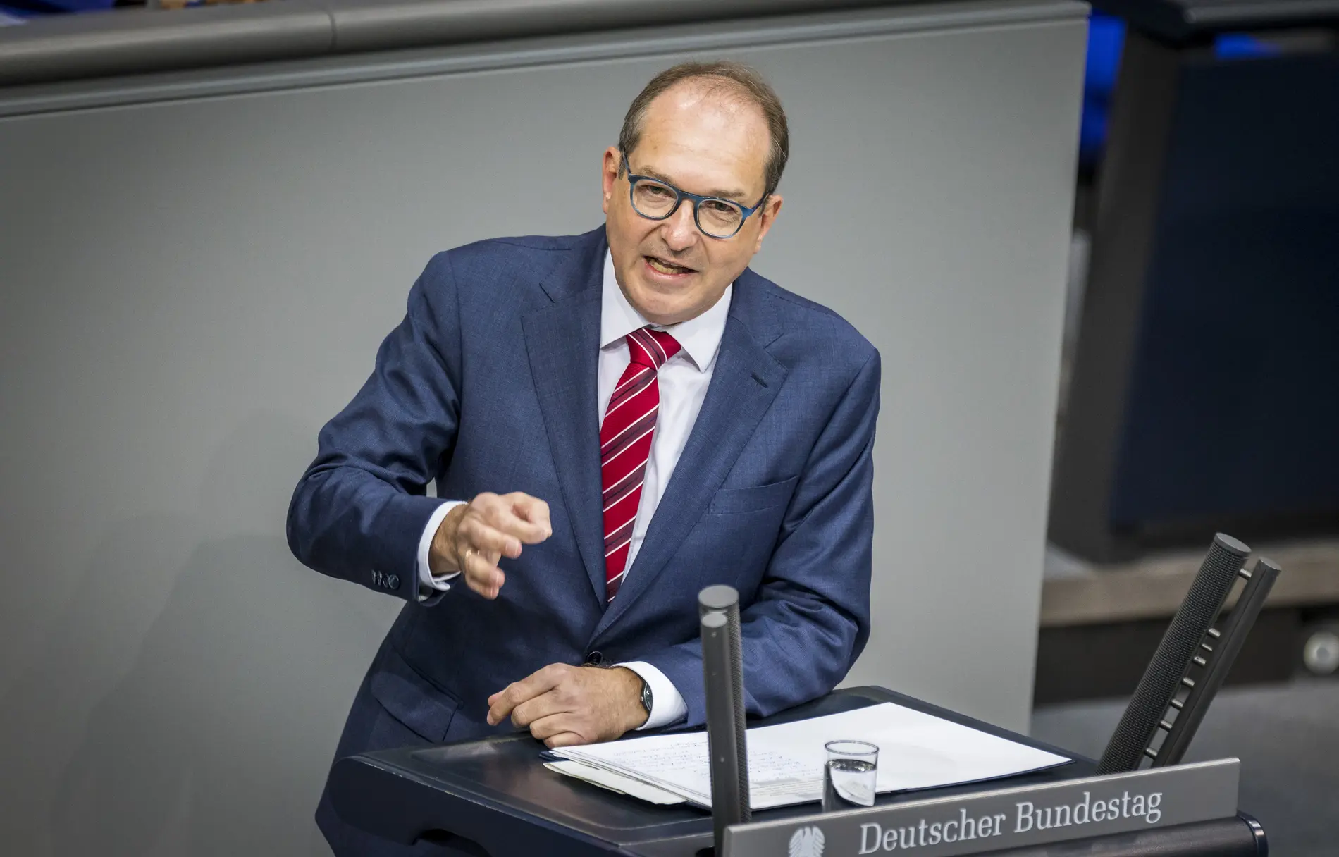 Alexander Dobrindt Alexander Dobrindt am Rednerpult
