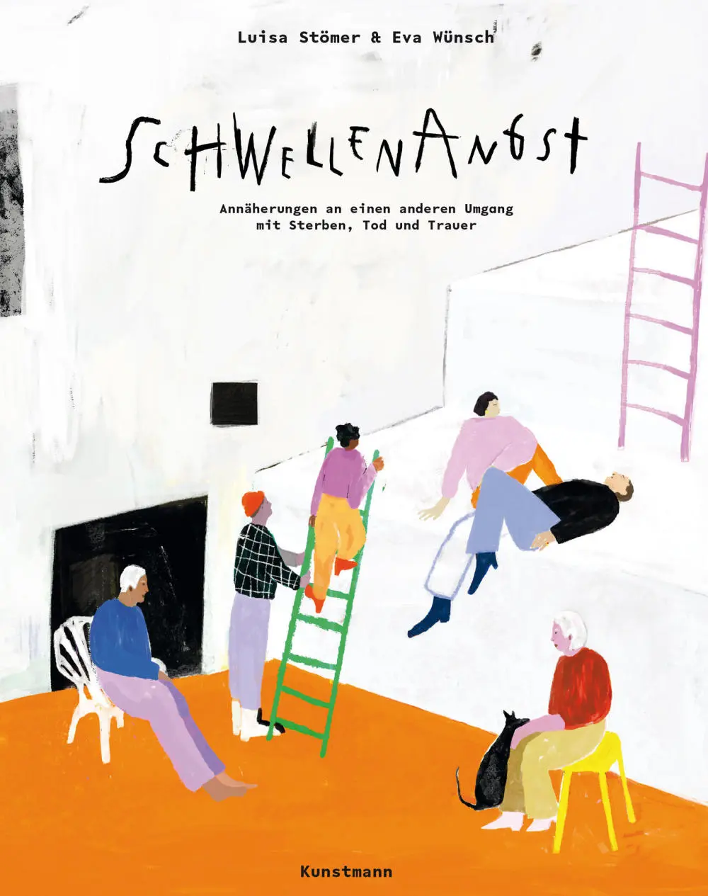 Luisa Stömer, Eva Wünsch: Schwellenangst. Buchcover "Schwellenangst" von Luisa Stömer und Eva Wunsch