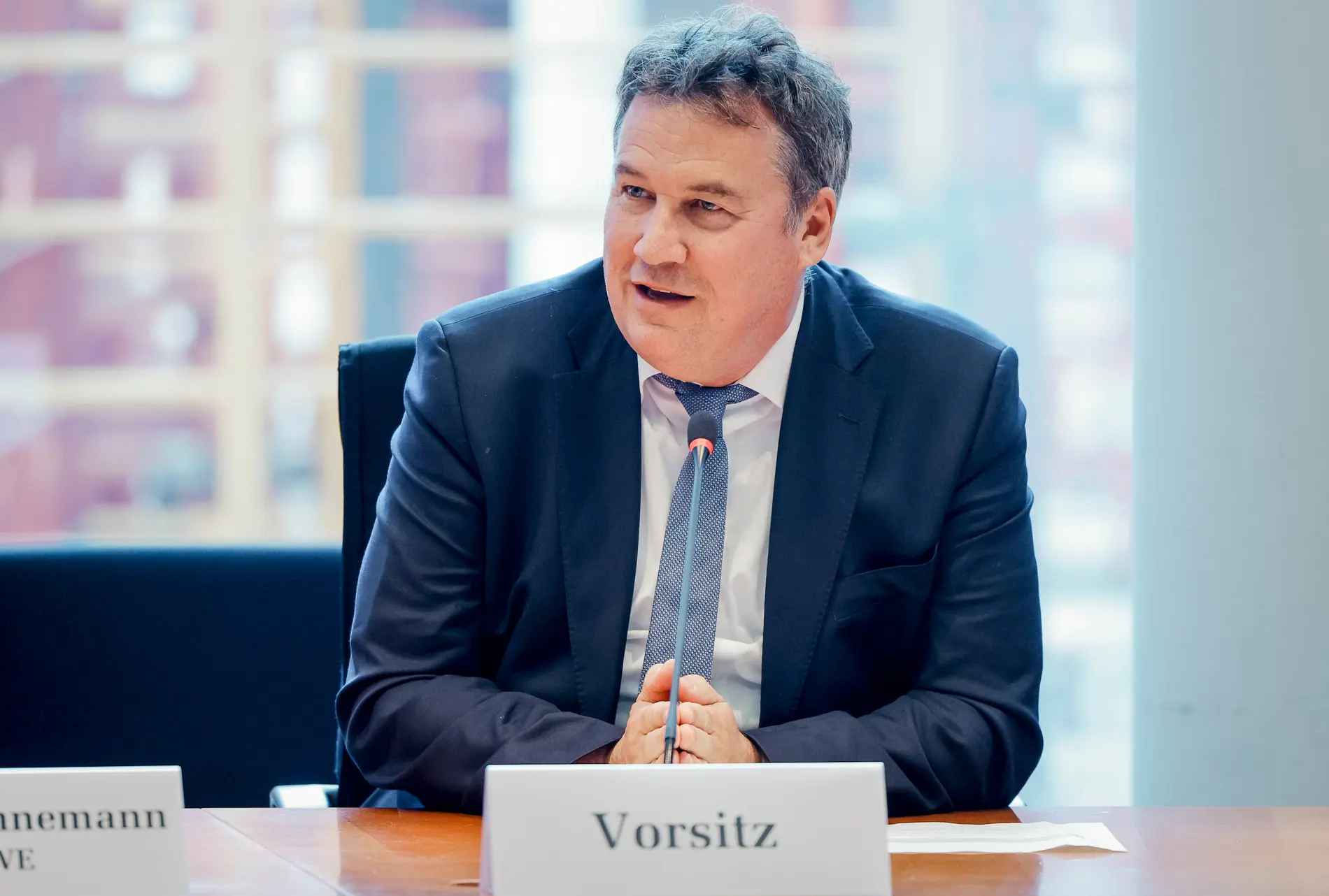 Christian Freiherr von Stetten (CDU) Christian Freiherr von Stetten bei der Konstituierung des Wirtschaftsausschusses