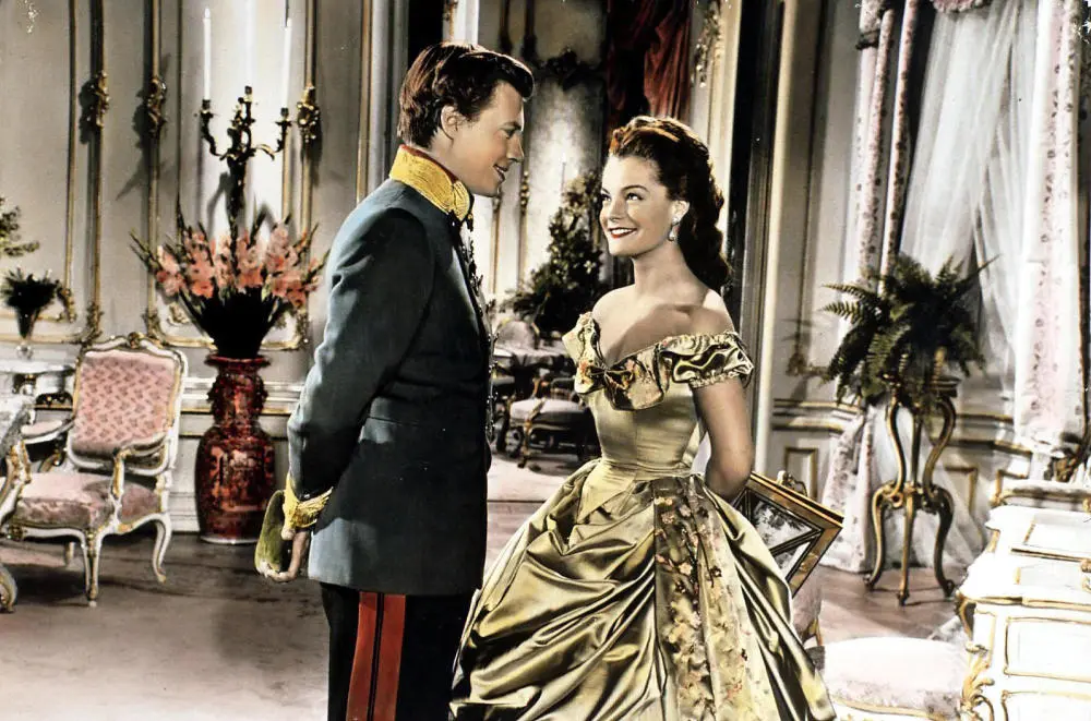 "Sissi" mit Romy Schneider Ausschnitt aus dem Film "Sissi" mit Romy Schneider