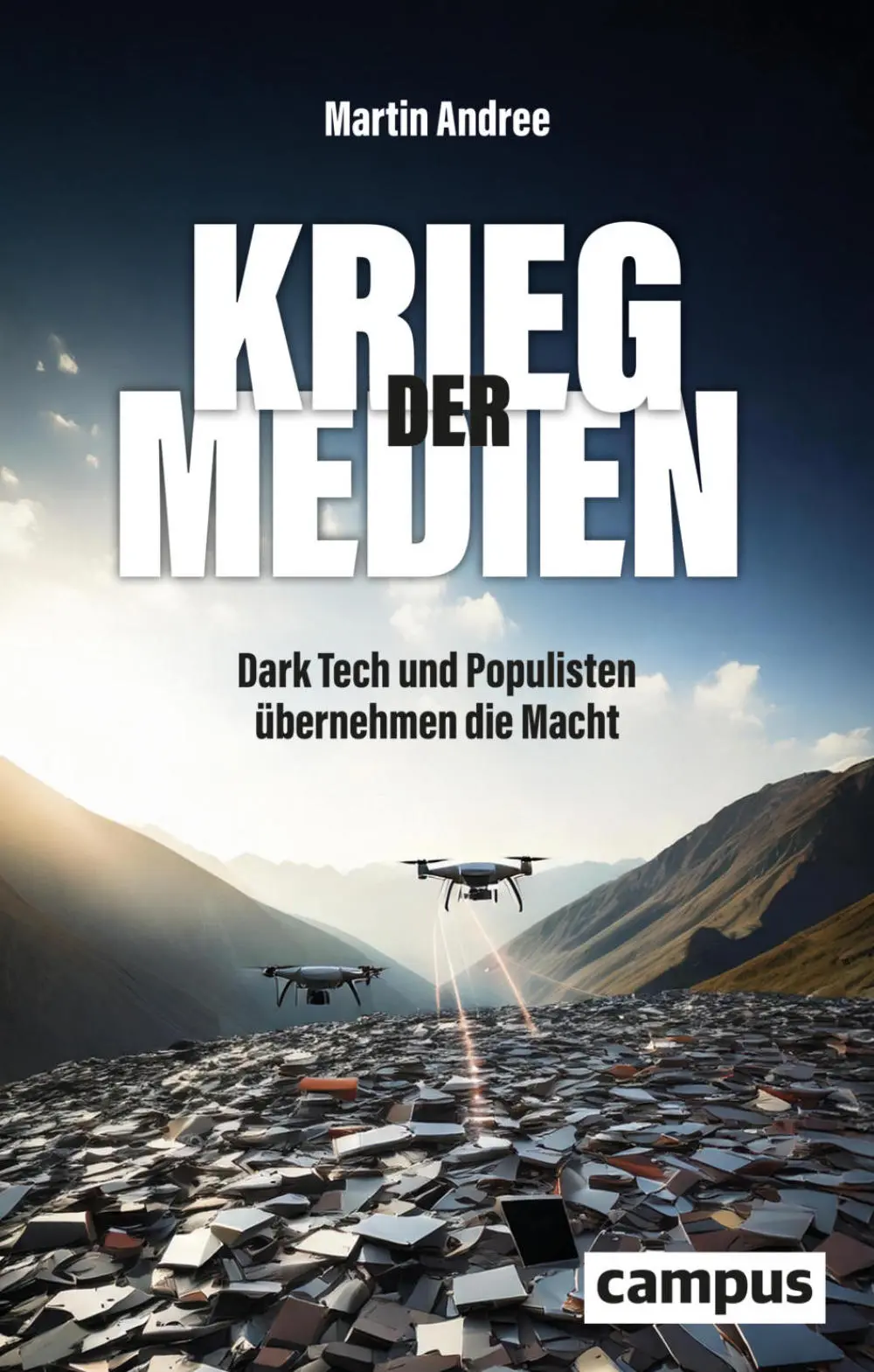 Buchcover Krieg der Medien von Martin Andree