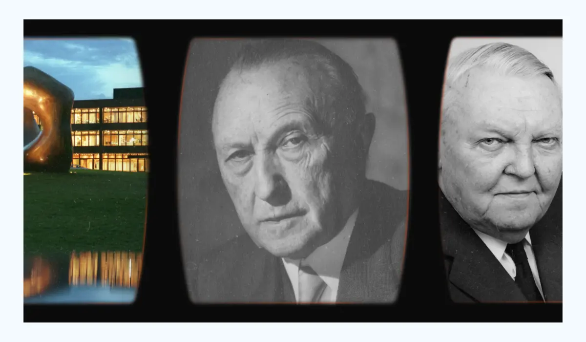 Konrad Adenauer im Porträt