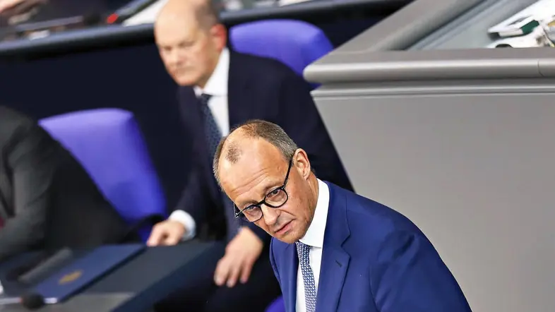 Friedrich Merz antwortet auf die Regierungserklärung von Bundeskanzler Olaf Scholz