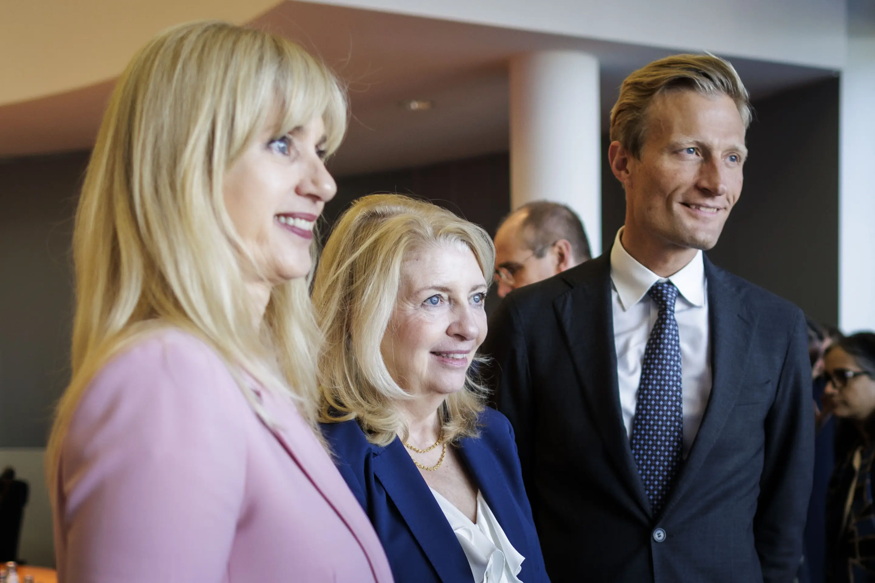Catherine Russell, Carl Skau und Renata Alt im Menschenrechtsausschuss Catherine Russell, Carl Skau und Renata Alt