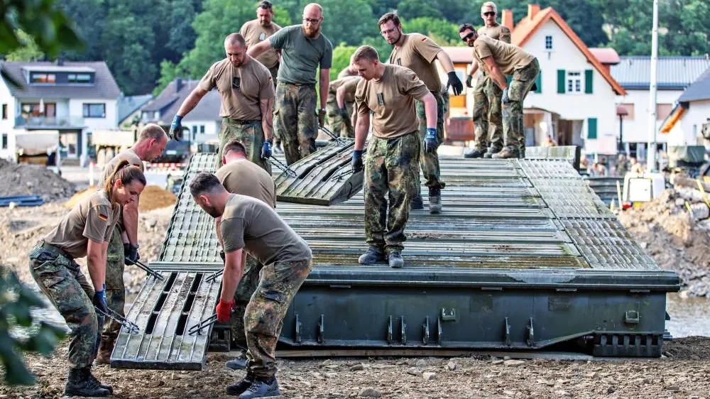 Bundeswehr im Ahrtal 2021