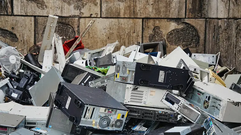 Ein Berg voll Elektroschrott
