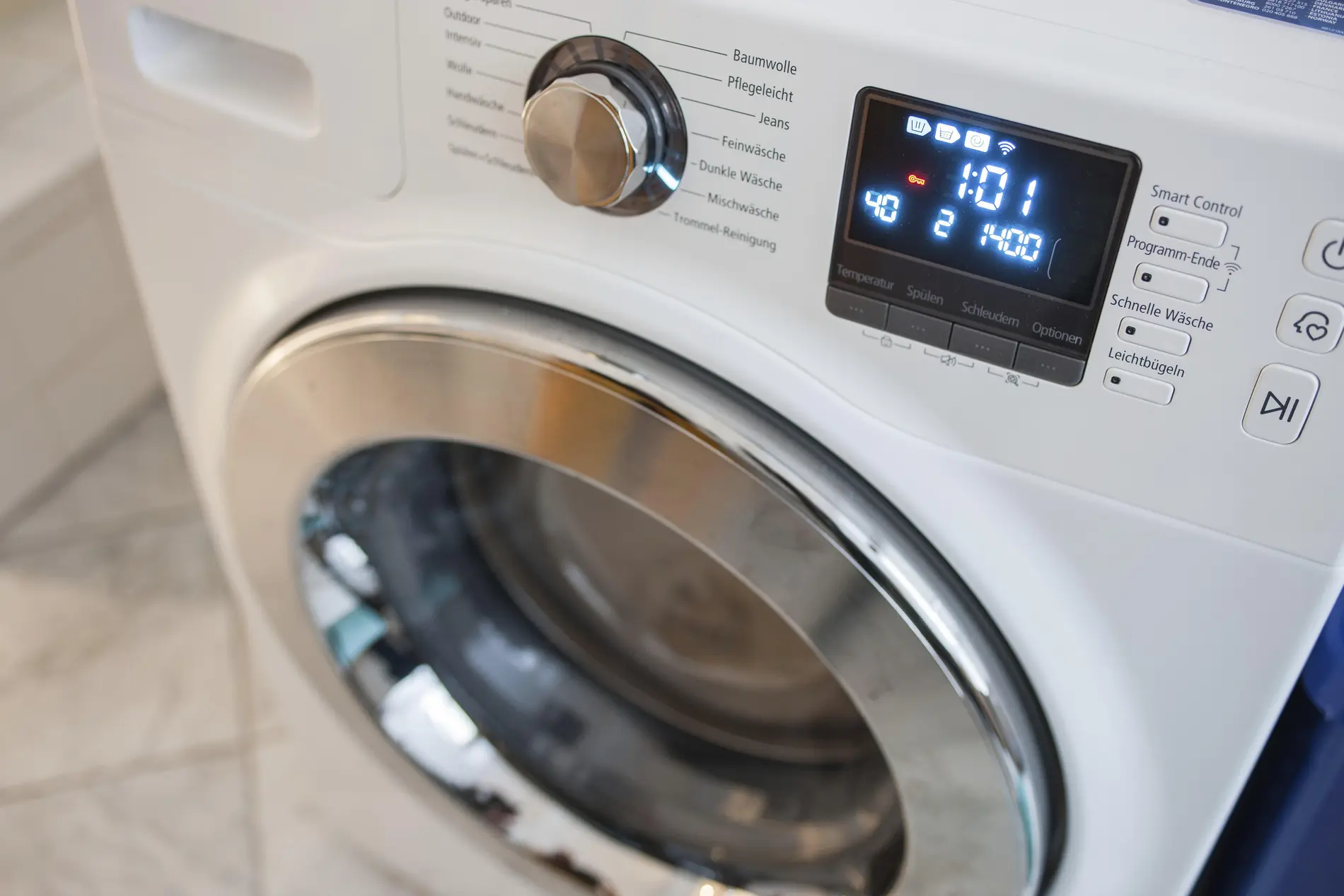Internet of things Smarte Waschmaschine mit Wlan