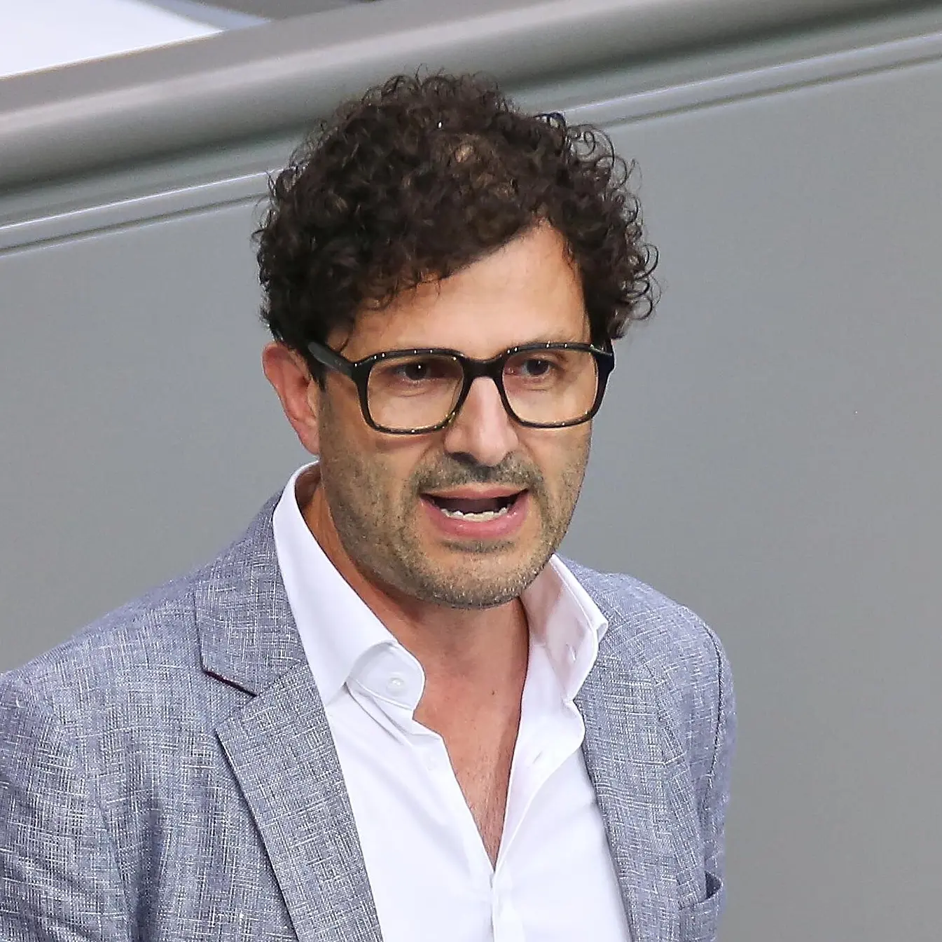 Luigi Pantisano Luigi Pantisano am Rednerpult