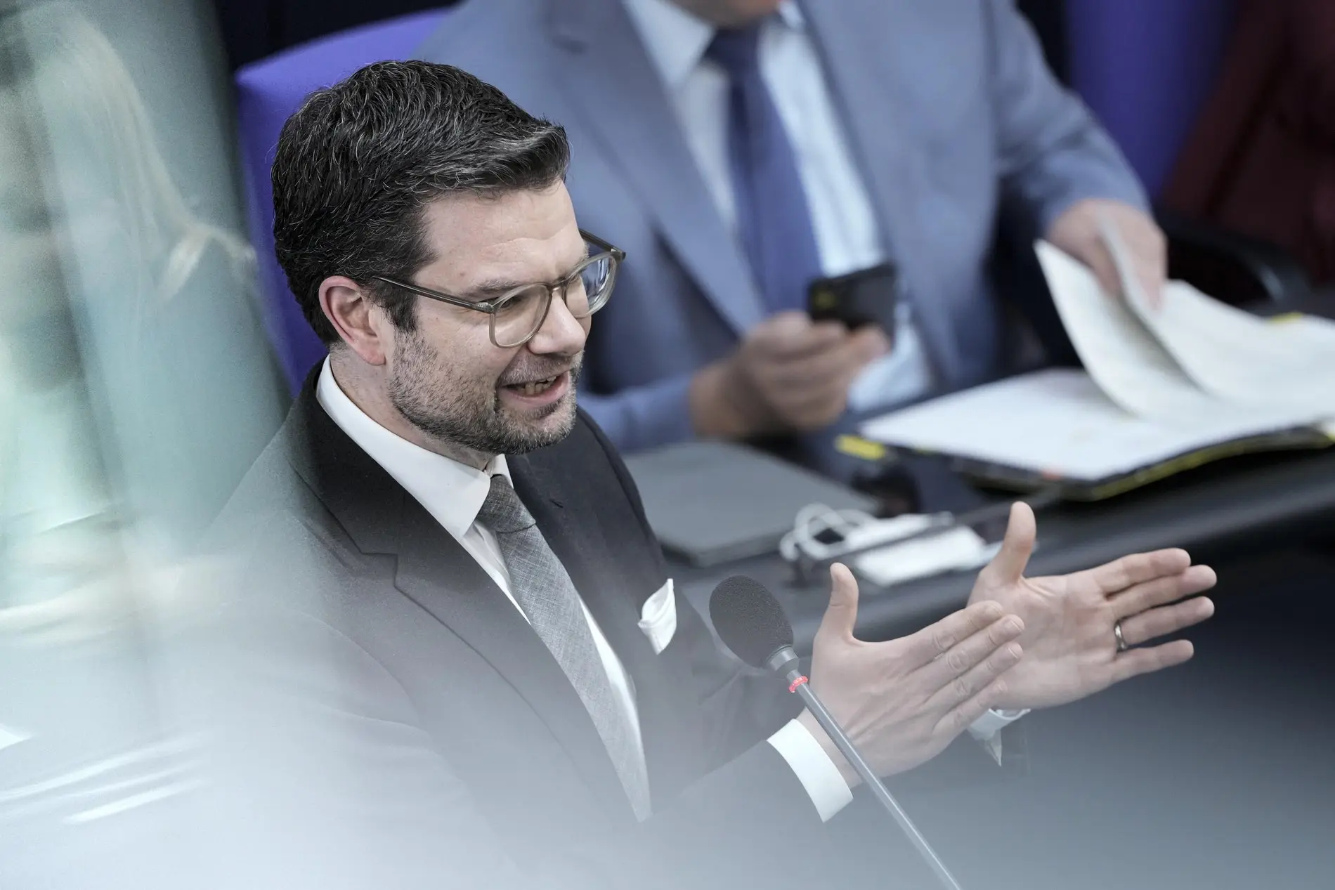 Bundesjustizminister Marco Buschmann Bundesjustizminister Marco Buschmann im Porträt.