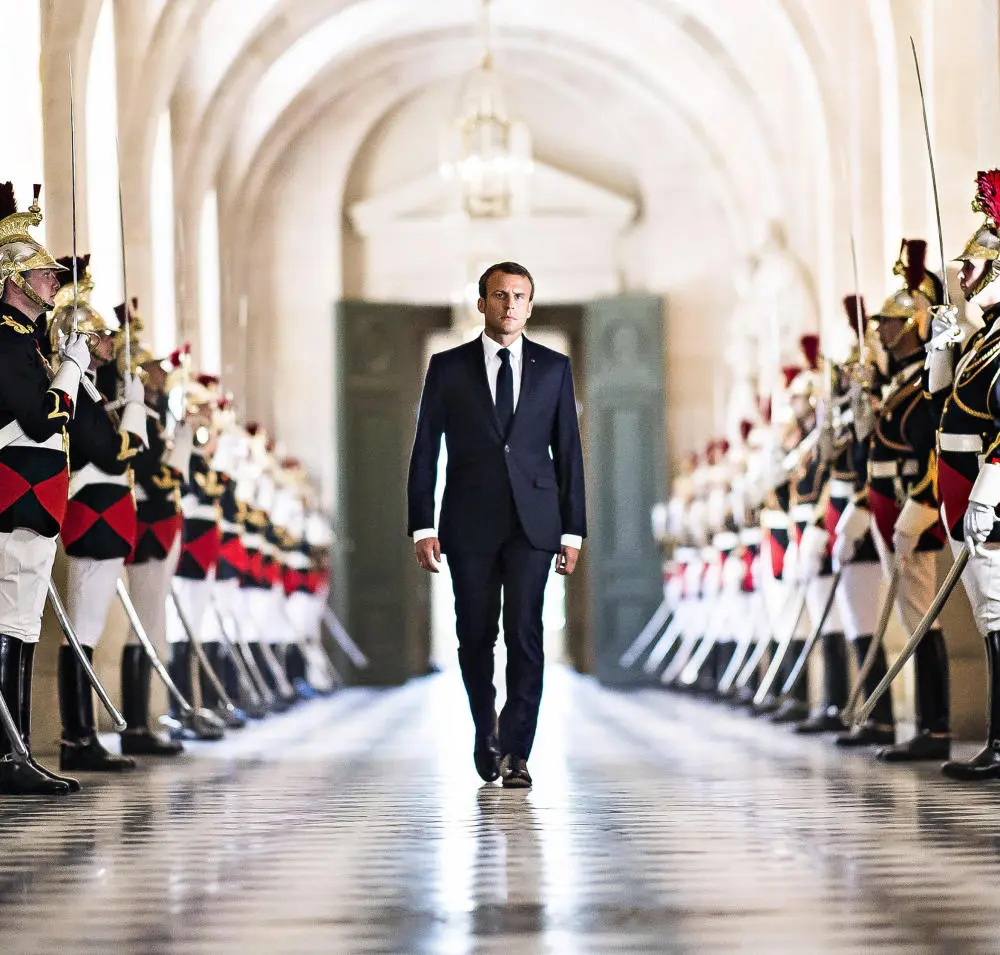 Frankreichs Präsident Marcon