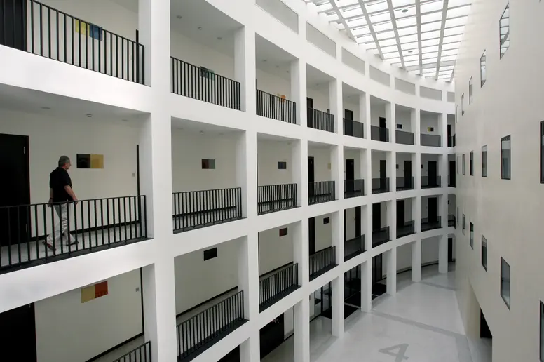 Blick in das Innere des Bundespräsidialamtes in Berlin