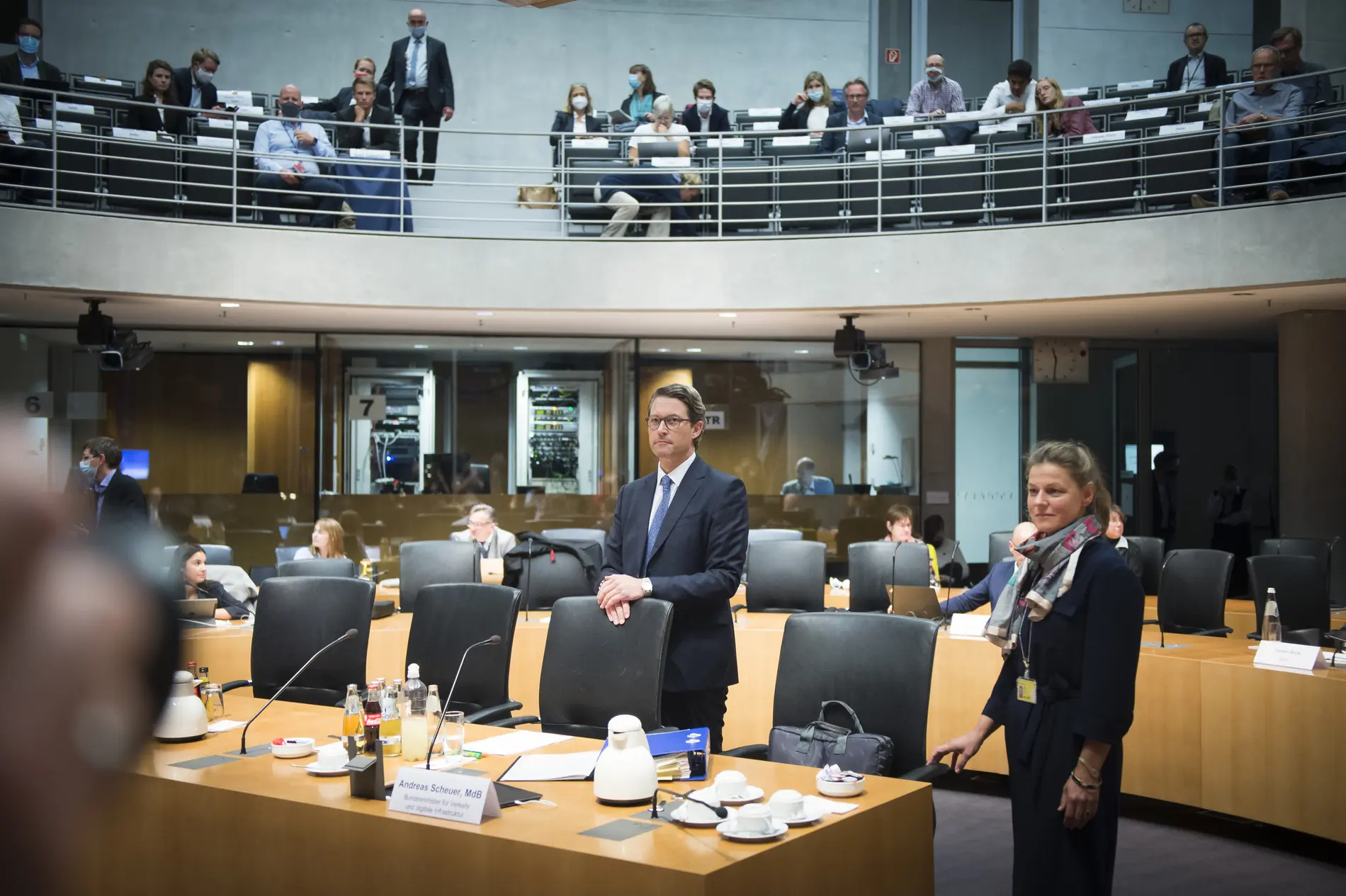 Andreas Scheuer als Zeuge im Untersuchungsausschuss