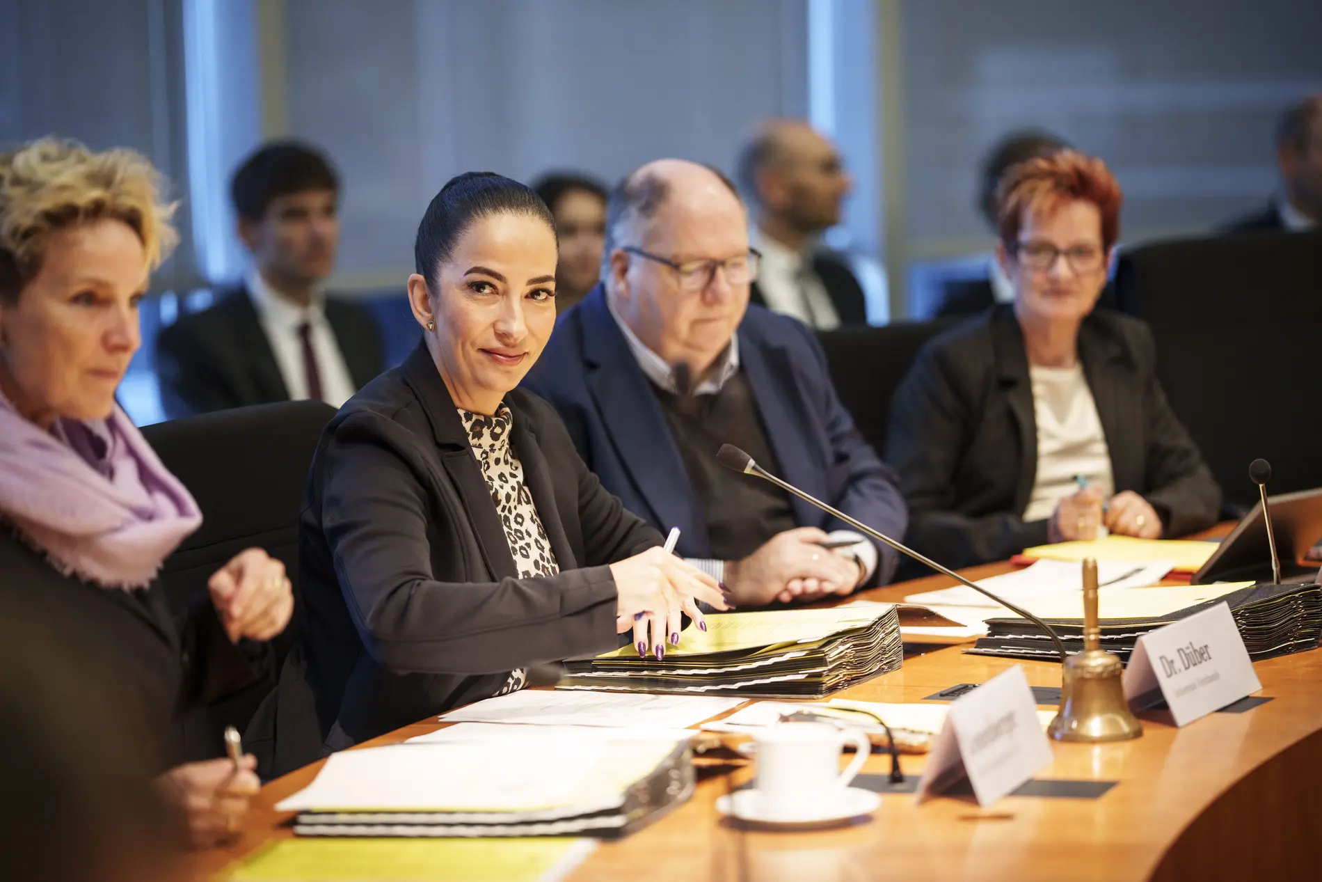 Hülya Düber im Ausschuss