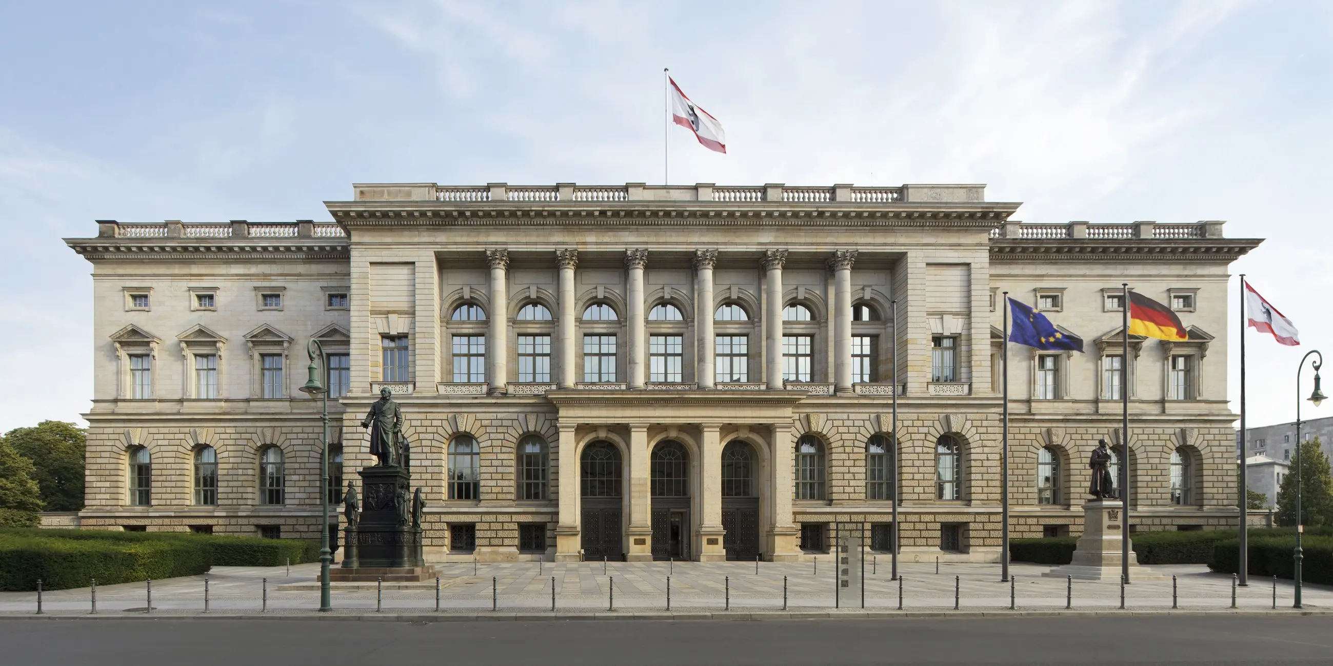 Das Abgeordnetenhaus von Berlin von außen