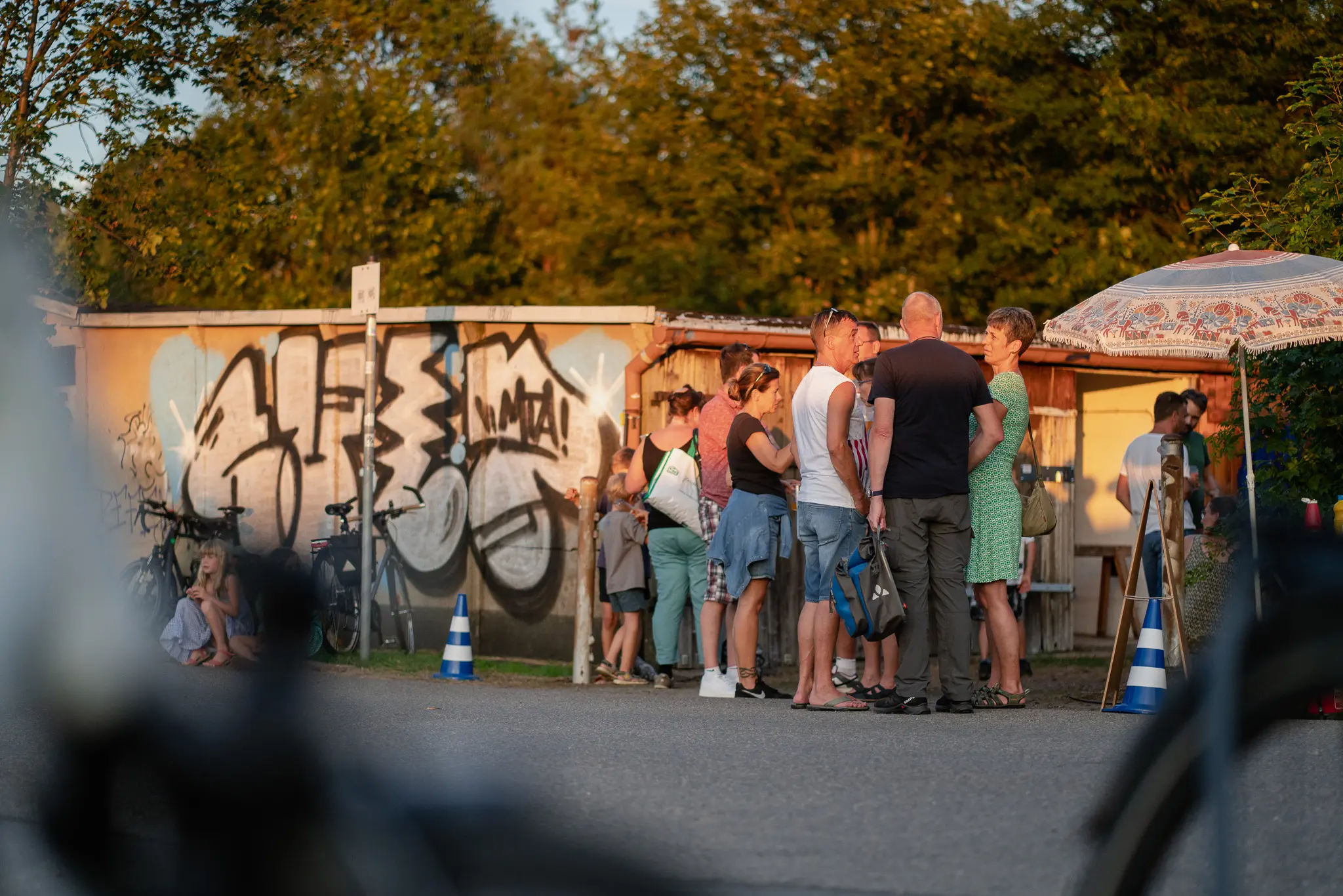 Fest einer Garagengemeinschaft in Chemnitz Fest einer Garagengemeinschaft in Chemnitz