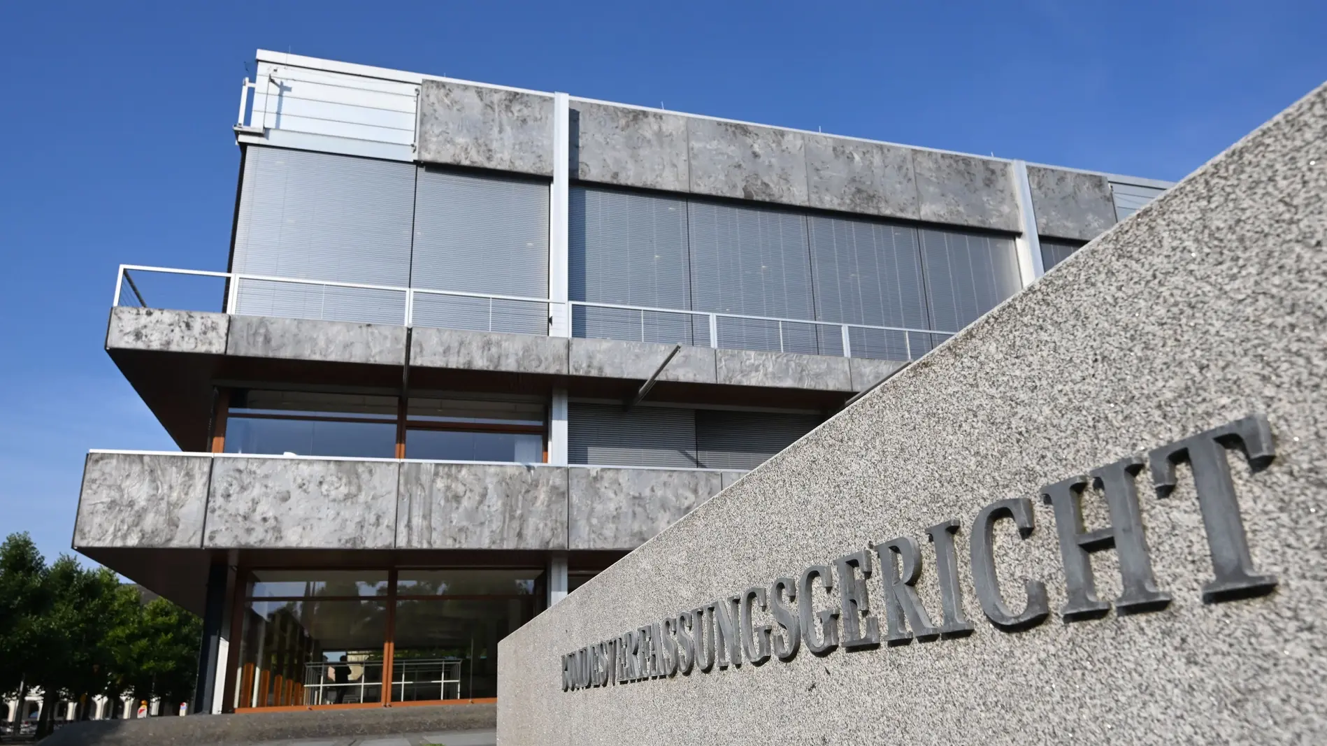 Außenaufnahme des Bundesverfassungsgericht