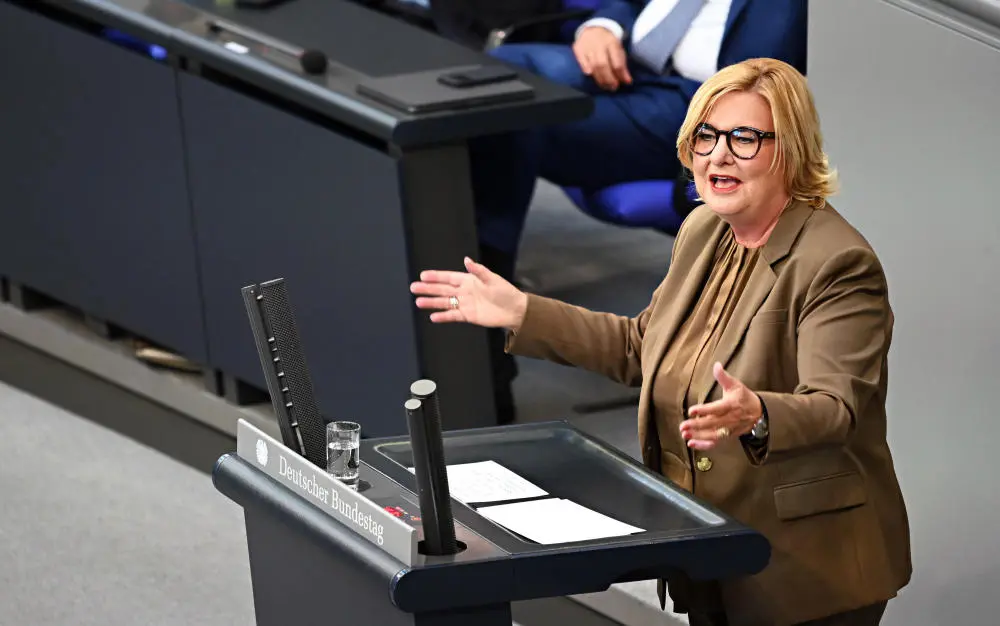 Eva Högl Eva Högl spricht im Bundestag