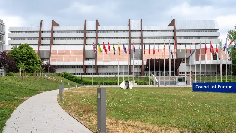 Sitz des Europarates in Frankreich