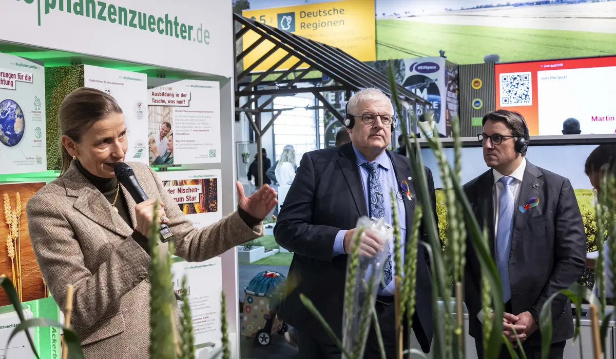 Rundgang des Ausschusses für Landwirtschaft auf der Grünen Woche