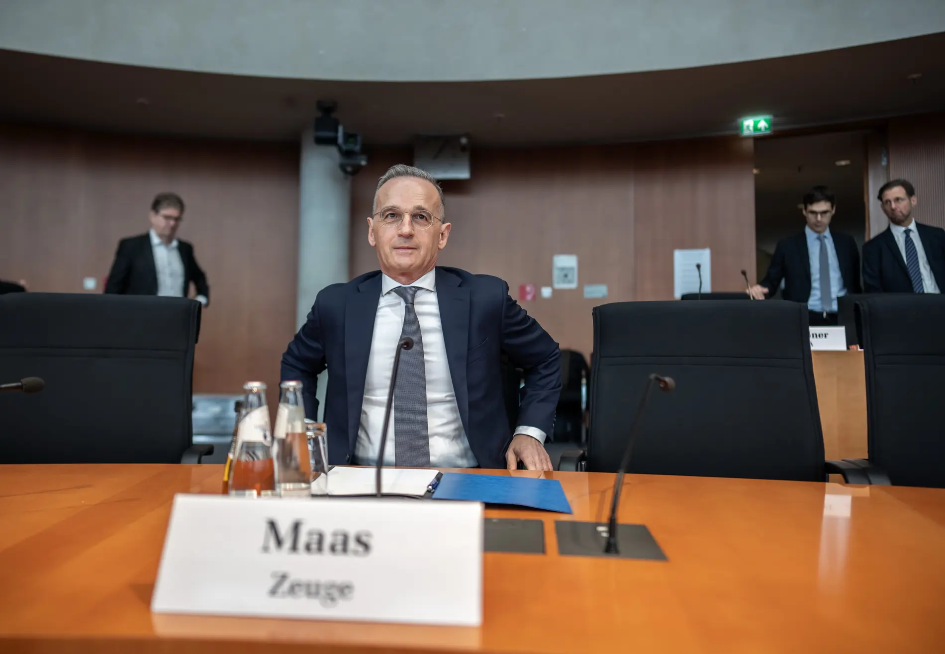 Heiko Maas als Zeuge Heiko Maas als Zeuge zur Sitzung des Afghanistan-Untersuchungsausschuss