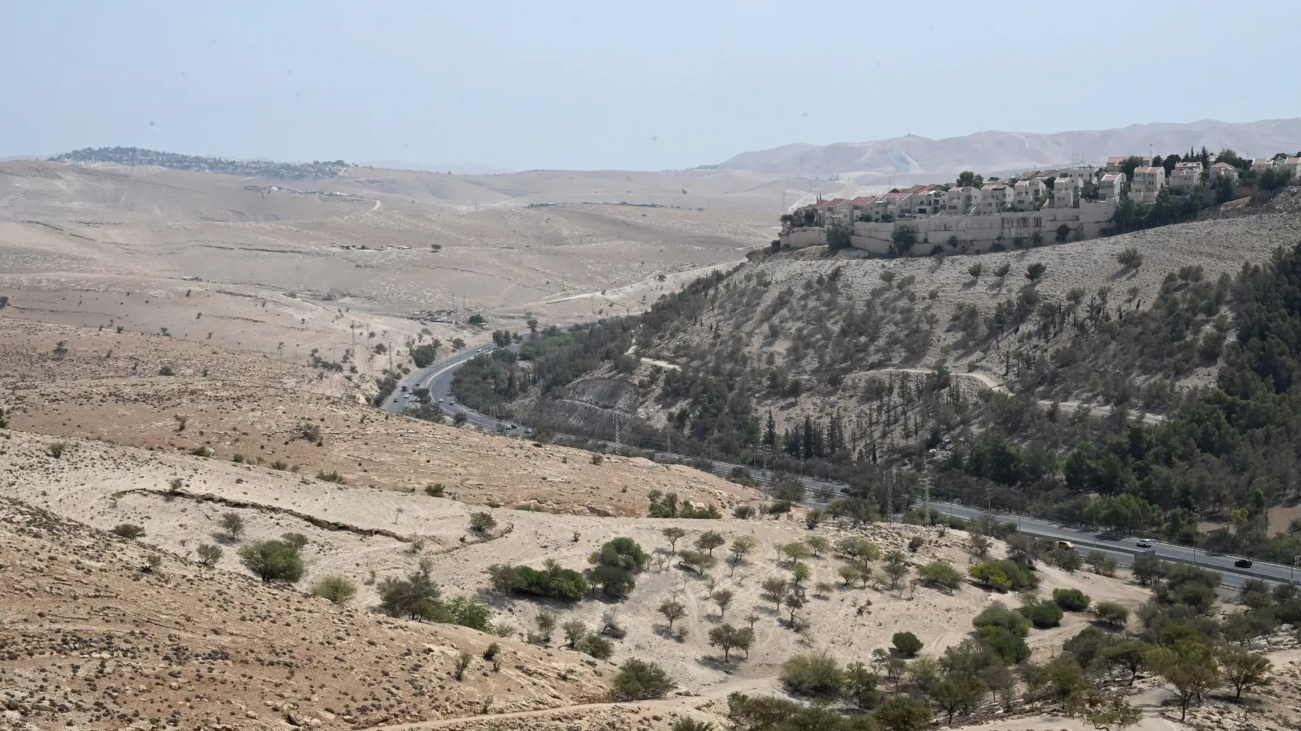 Blick auf eine Landschaft