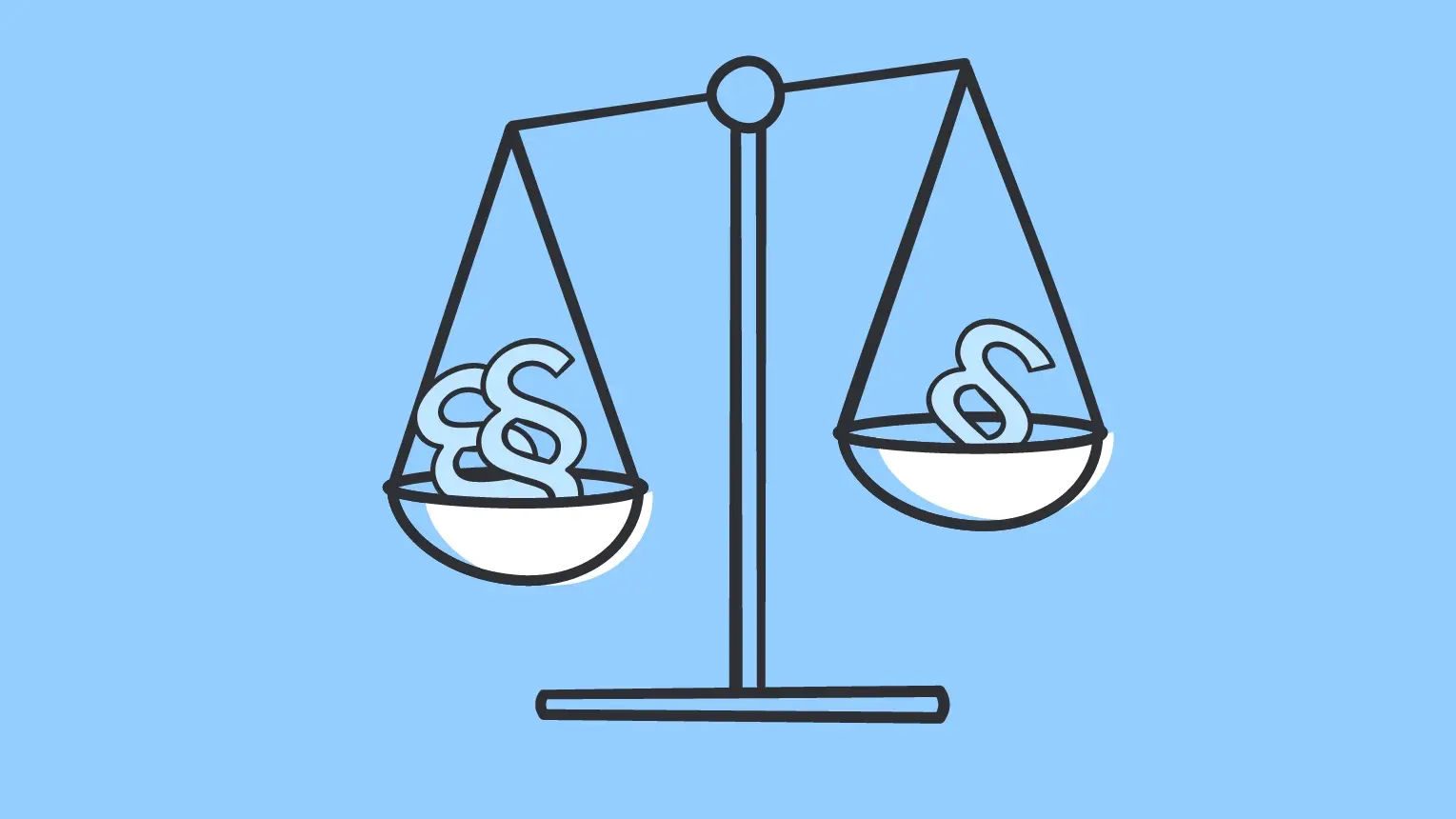 Moderne Gerichte Ein Abbild von Justitias Waage