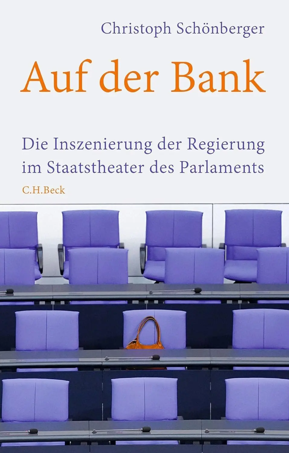 Buchcover: Auf der Bank von Christopher Schönberger