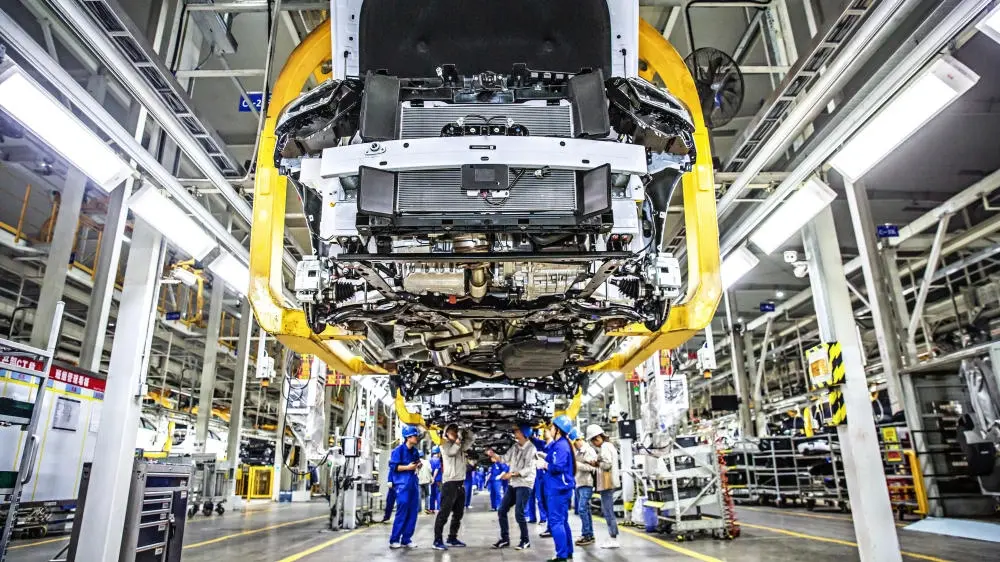Der chinesische Autohersteller BYD verfügt über acht Produktionsstandorte weltweit, unter anderem in Shenzhen im Südosten Chinas.