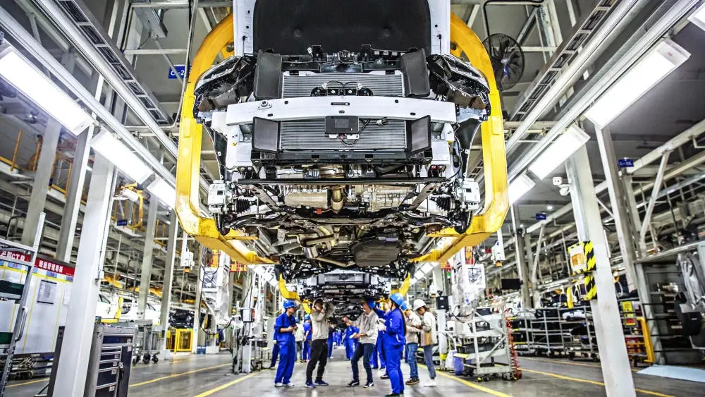Der chinesische Autohersteller BYD verfügt über acht Produktionsstandorte weltweit, unter anderem in Shenzhen im Südosten Chinas.