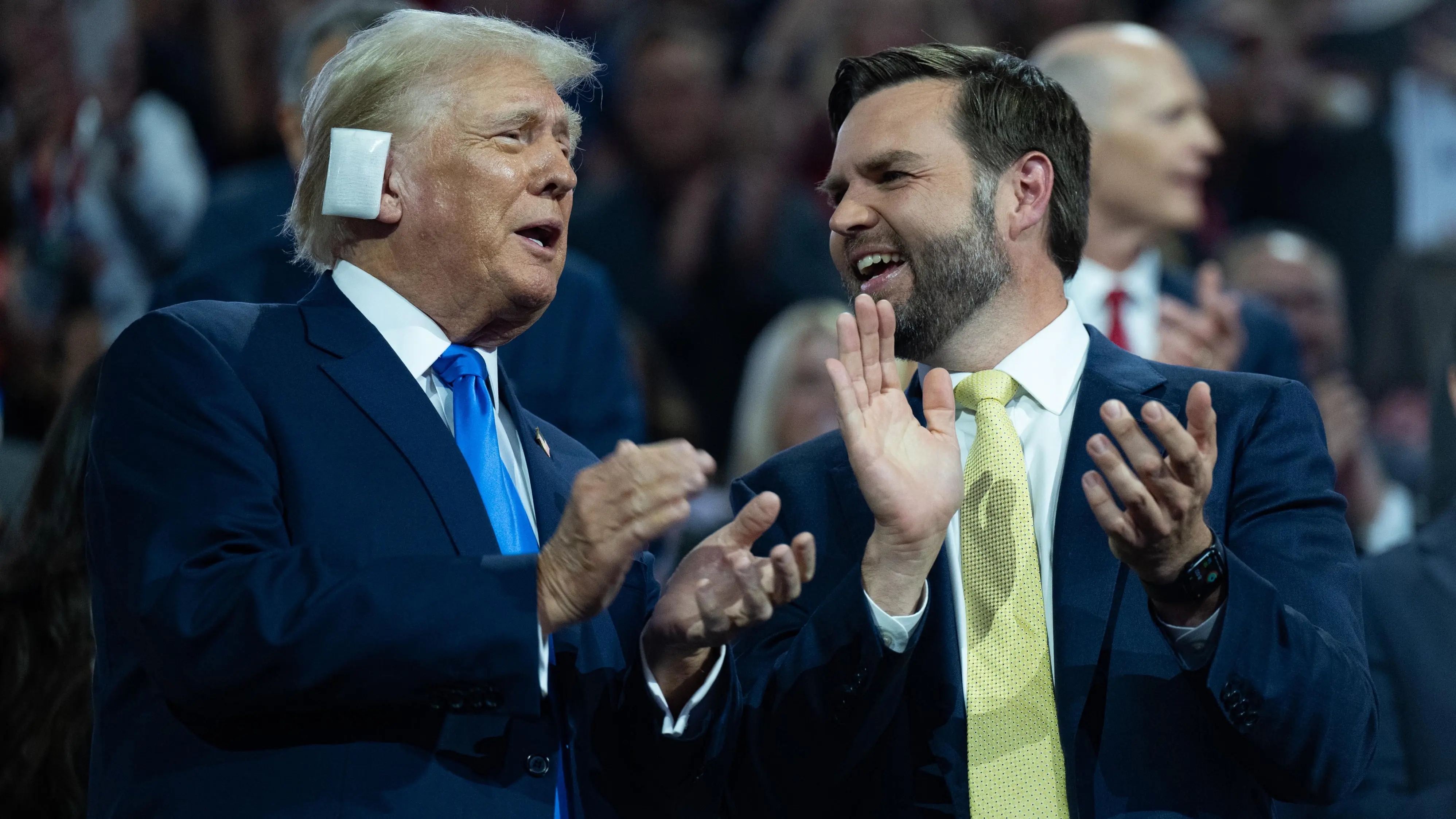 J.D. Vance und Donald Trump.