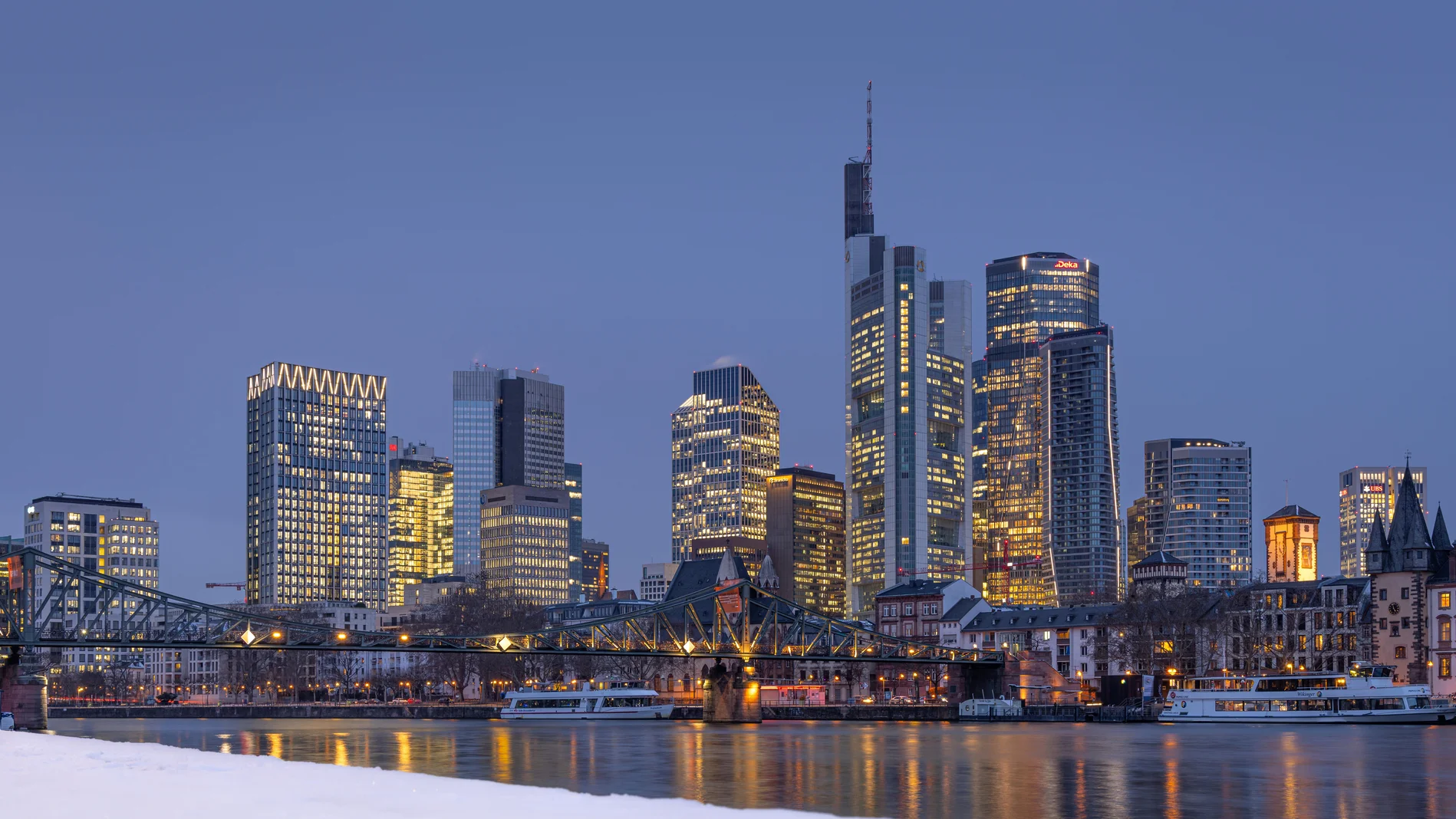 Türme der Frankfurter Bankenskyline