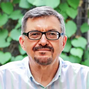 Porträt von Serhii Plokhy mit Brille