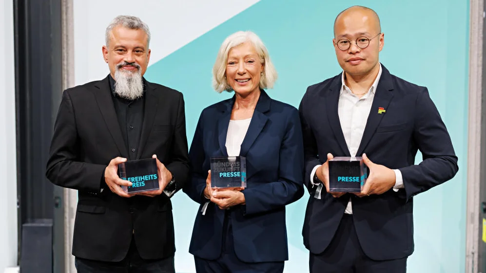 Jan Jessen, Cathrin Kahlweit und Jimmy Lai 