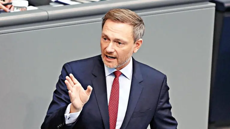 Bundesfinanzminister Christian Lindner