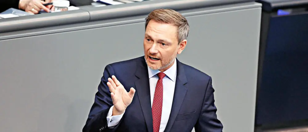 Bundesfinanzminister Christian Lindner Bundesfinanzminister Christian Lindner