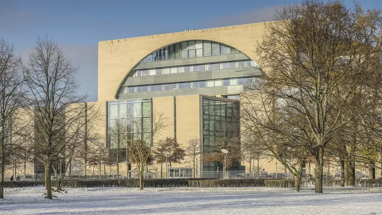 Bundeskanzleramt in Berlin