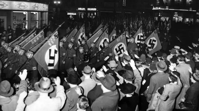 SA-Aufmarsch in Berlin 1938