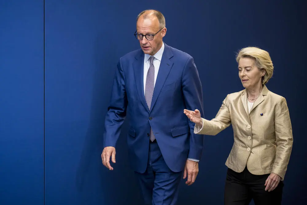 Friedrich Merz und Ursula von der Leyen Friedrich Merz und Ursula von der Leyen