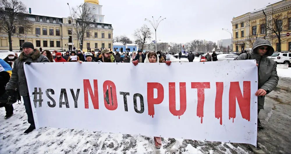 Proteste in der ukrainischen Hauptstadt Kiew
