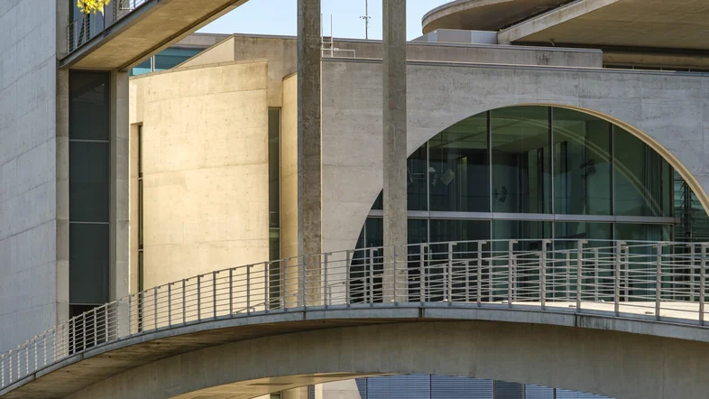 Außenansicht auf das Marie-Elisabeth-Lüders-Haus.