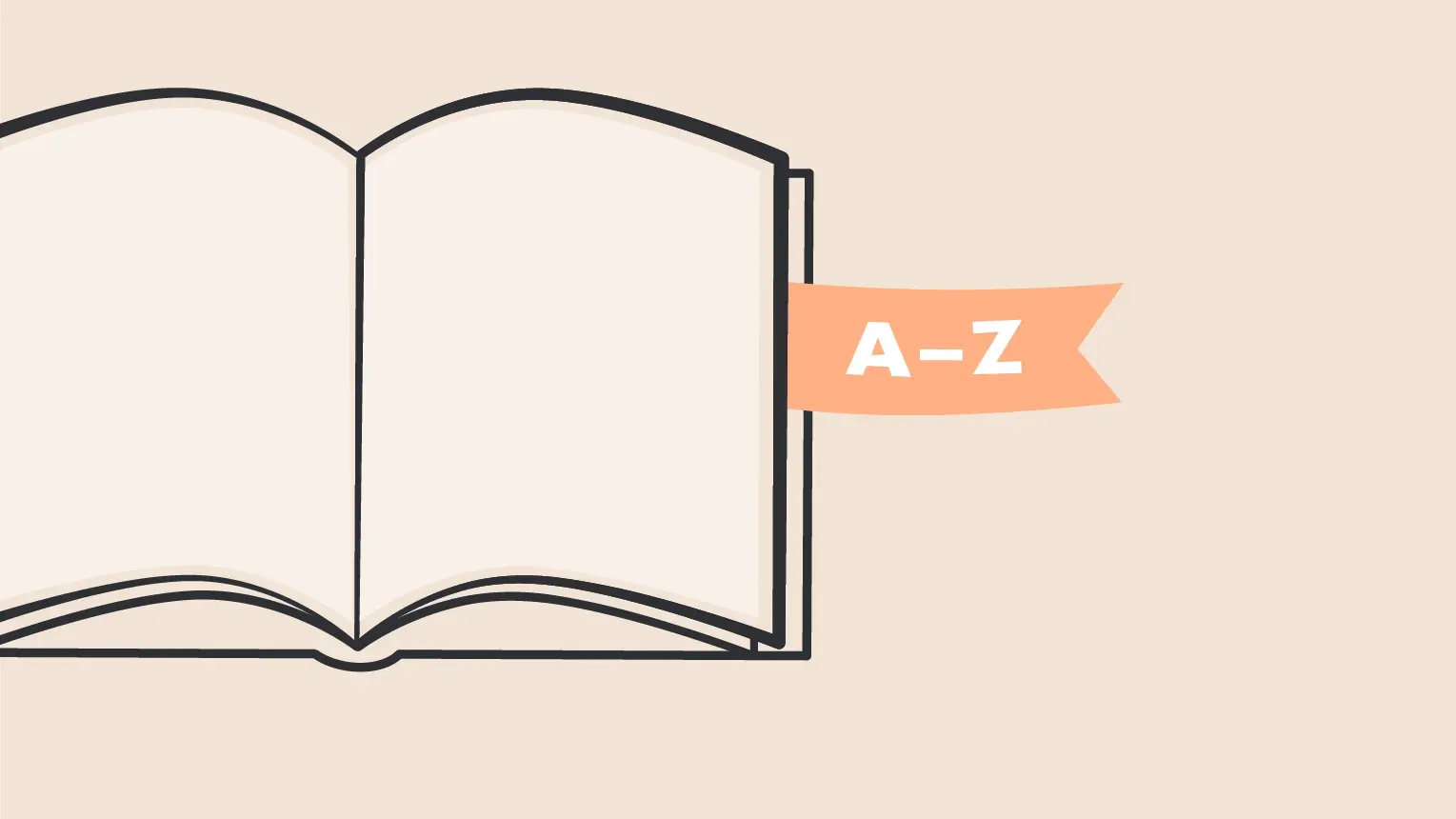 Was man zum Mehrjährigen Finanzrahmen wissen muss Ein Abbild eines Buches und der Buchstaben A bis Z