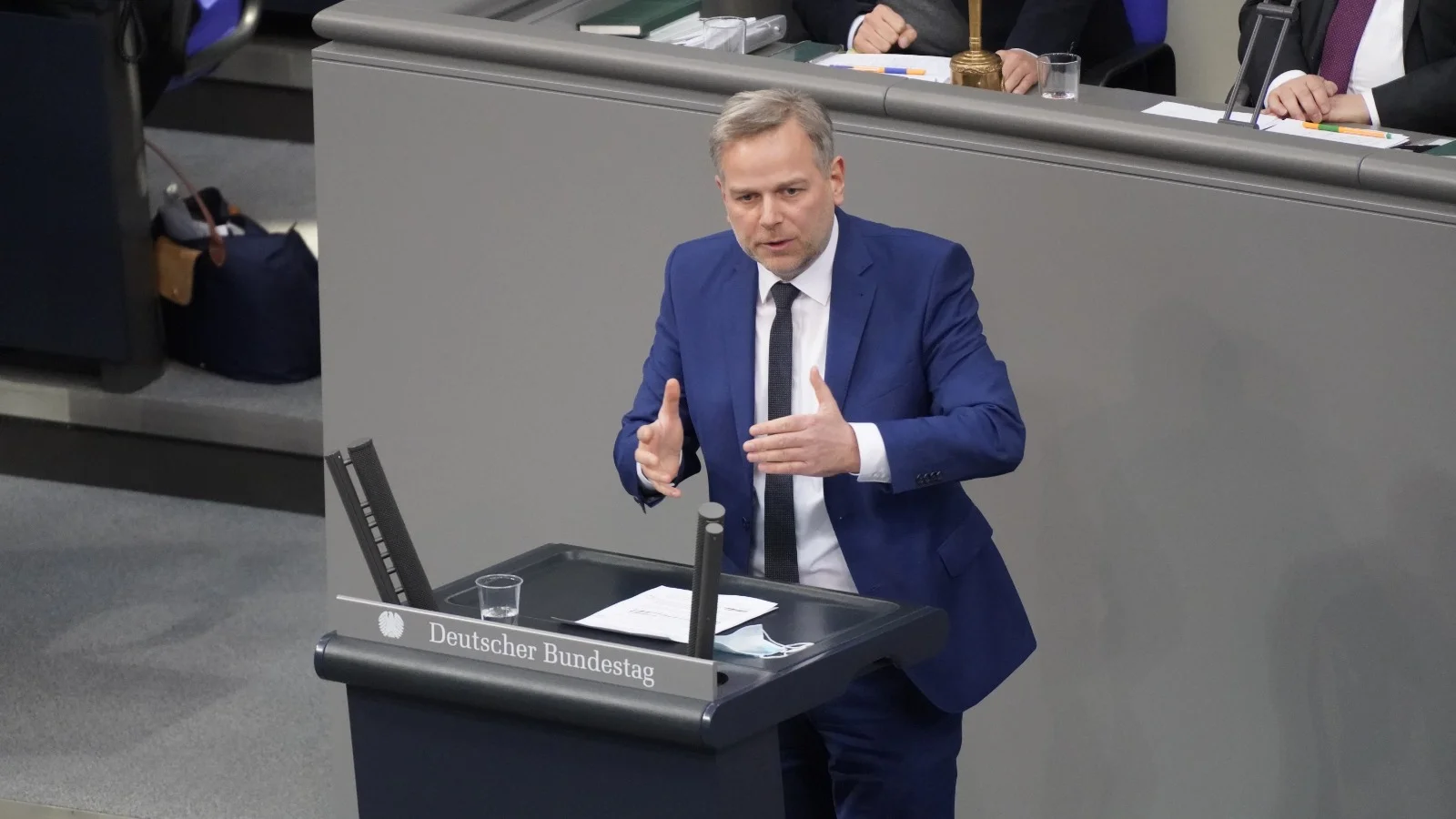 Leif-Erik Holm am Rednerpult