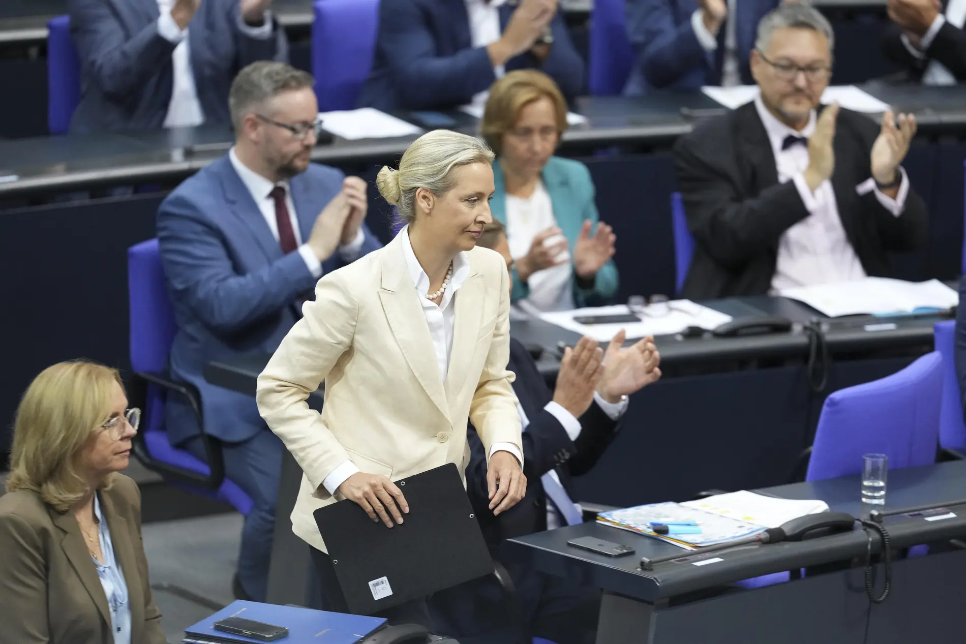 Alice Weidel Alice Weidel im Plenum