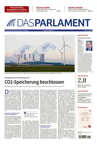 Ein Vorschaubild der Ausgabe