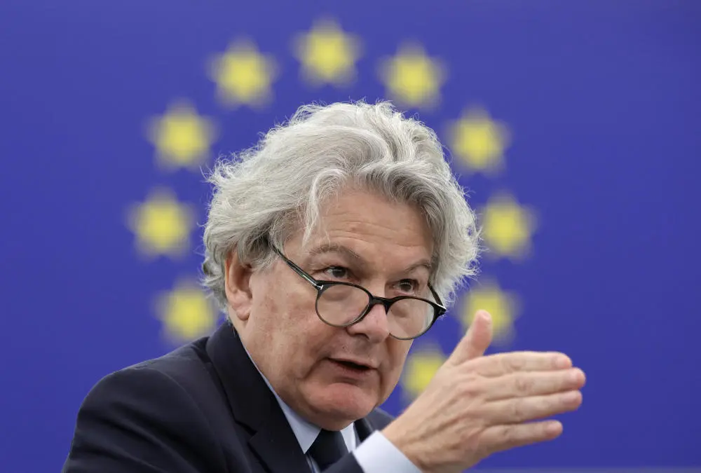 EU-Kommissar Thierry Breton EU-Kommissar Thierry Breton