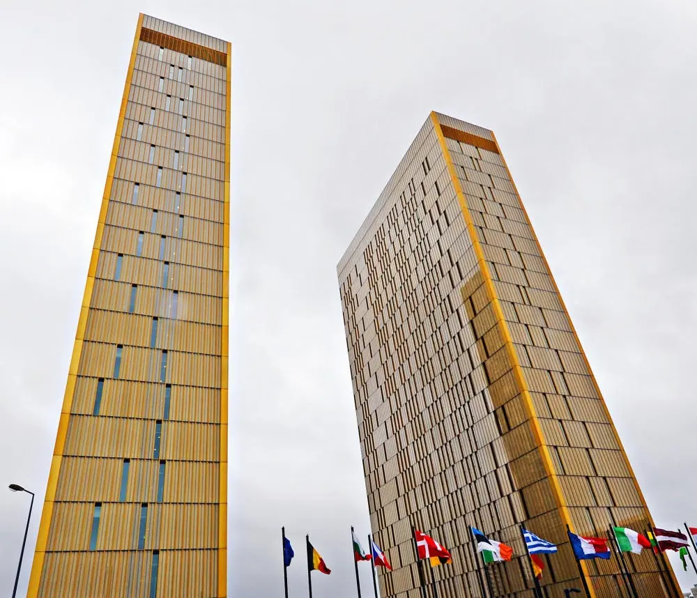 Außenansicht des Europäischen Gerichtshof in Luxemburg