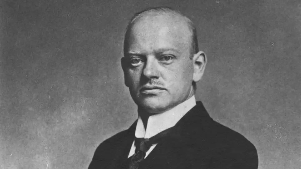 Reichskanzler Gustav Stresemann