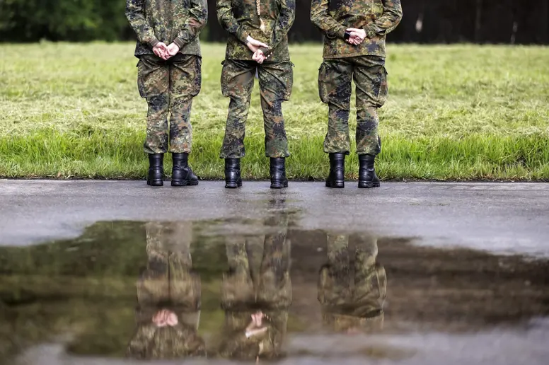 Objektschutzregiment der Luftwaffe "Friesland" in Schortens in Niedersachsen