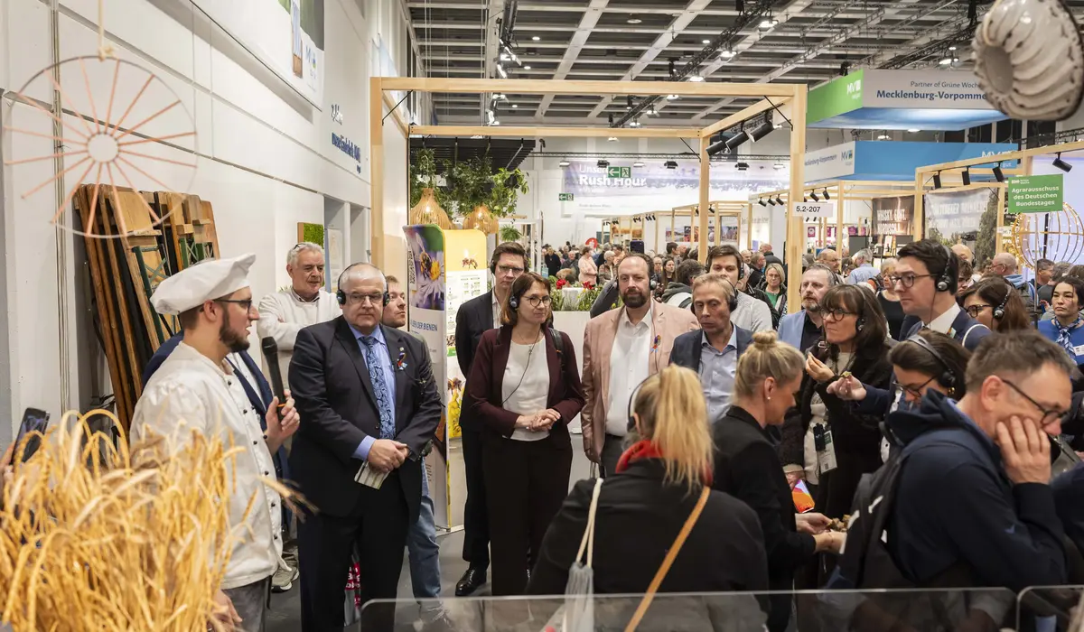 Rundgang des Ausschusses für Landwirtschaft auf der Grünen Woche
